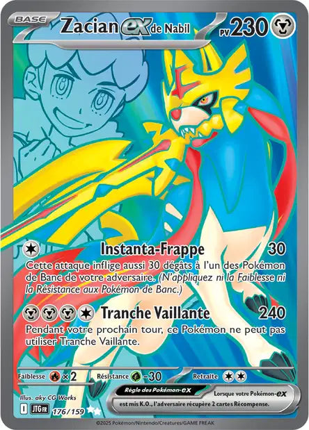 Zacian Ex Full art -Aventure Ensemble - 176/131