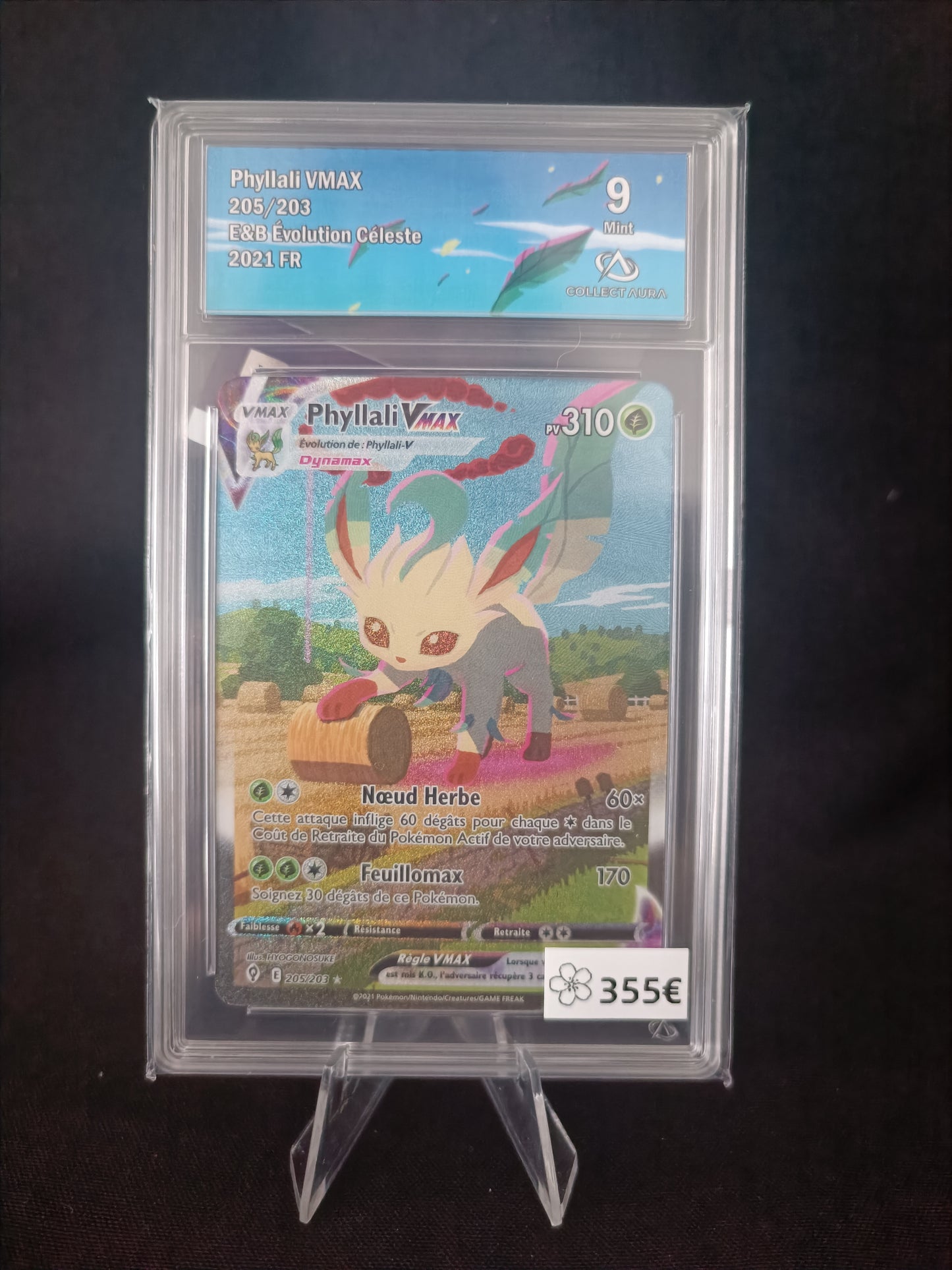 Phyllali Vmax Alternative Collect Aura 9 - Evolution Céleste - 205/203