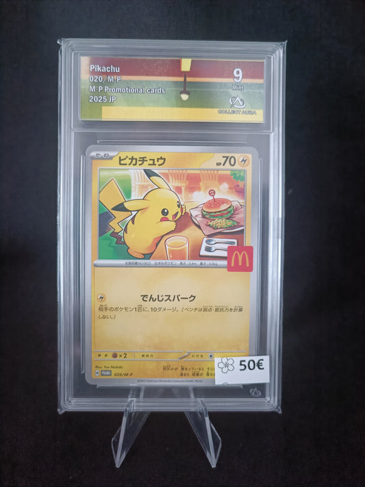 Pikachu Collect Aura 9 - Mac Donald Japonais - 020/M-P
