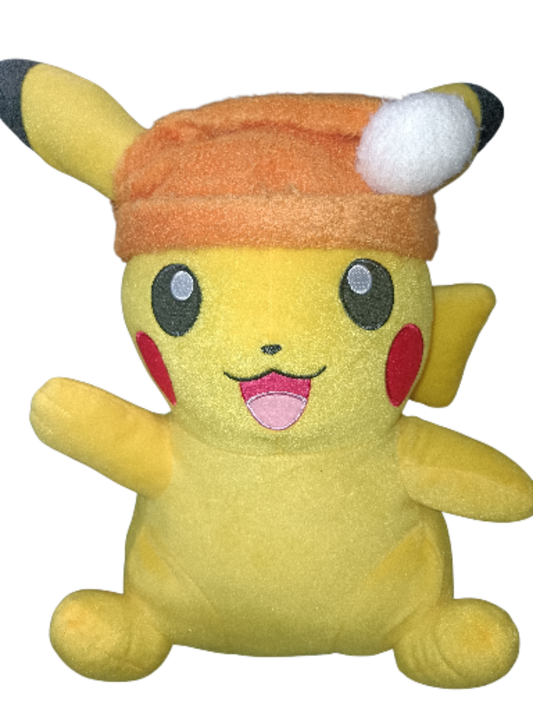 Peluche Pikachu Noel 37cm