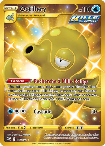Octillery Gold - Style de combat - 178/163