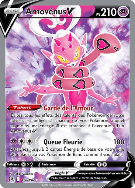 Amovenus V Full art - Origines perdue - 178/196
