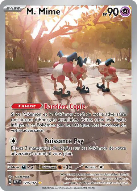 Mr Mime IR - 151 - 179/165