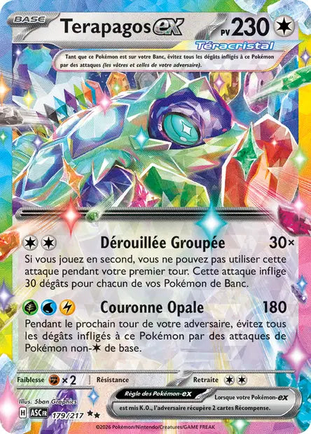 Terrapagos Ex - Héros Transcendants  - 179/217