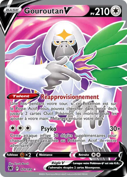 Gouroutan V Full art - Astres Radieux - 179/189
