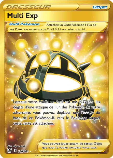 Multi Exp Gold - Style de combat - 180/163