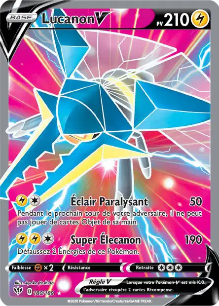 Lucanon V Full art - Ténèbres Embrasées -180/189