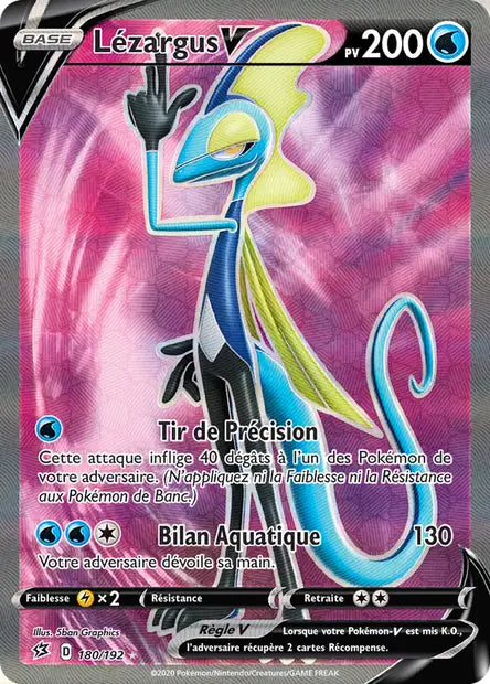 Lézargus V Full art - Clash des rebelles - 180/192