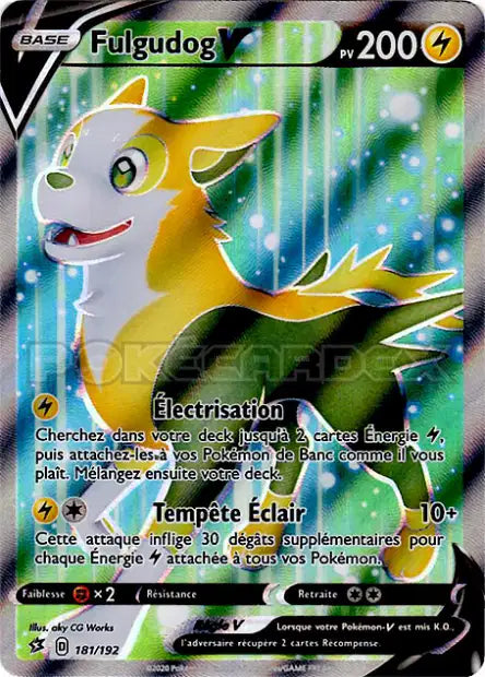 Fulgudog V Full art - Clash des rebelles - 181/192