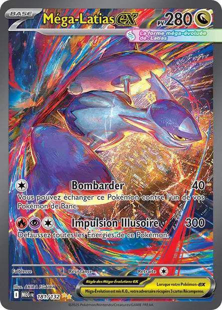 Mega Latias Ex Alternative  -Méga Evolution  -181/132