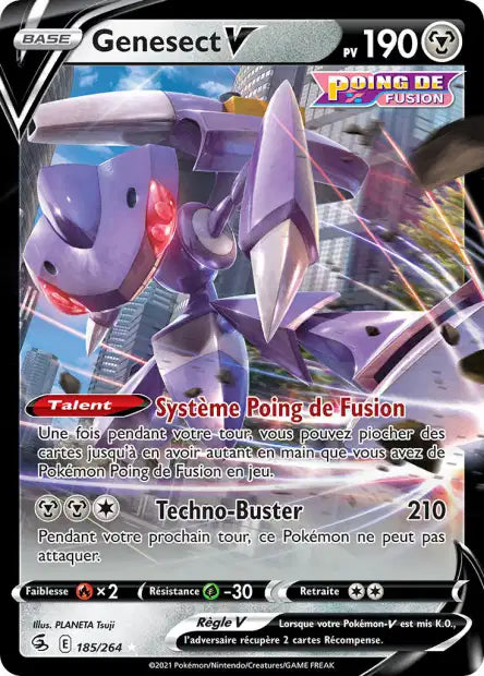 Genesect V - Poing de fusion - 185/264