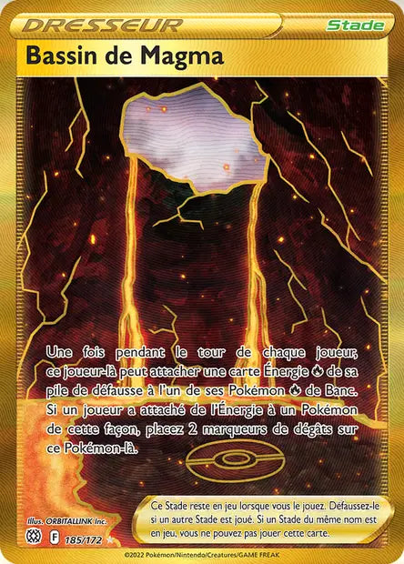 Bassin de Magma Gold - Star Etincellante  - 185/172