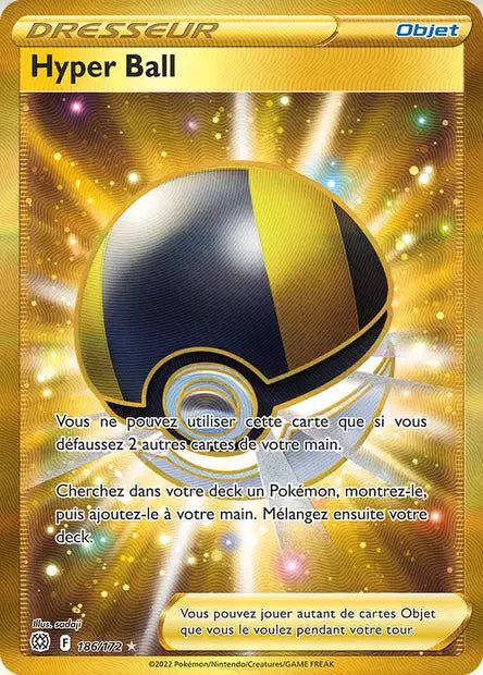 Hyper Ball Gold - Star Etincellante  - 186/172