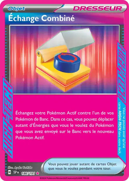 Echange Combiné - Etincelles Déferlantes - 186/191