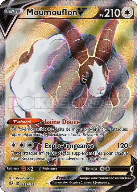 Moumouflon V Full art - Clash des rebelles - 188/192