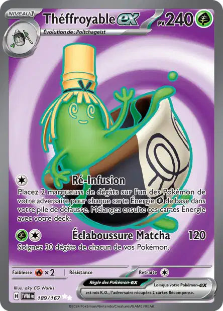 Theffroyable Ex Full art -Mascarade Crépusculaire - 189/167