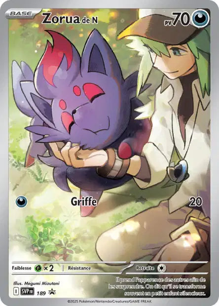 Zorua de N - Promo  - SVP189