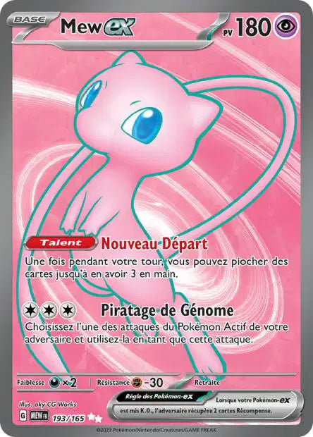 Mew Full art - 151 - 193/165