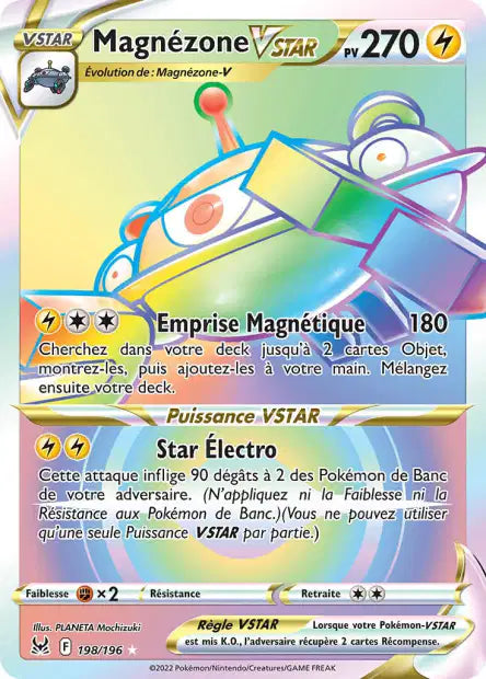 Magnezone V star Rainbow - Origines perdue - 198/196
