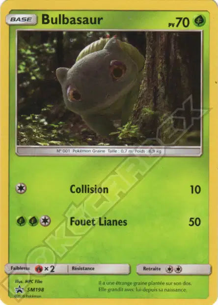 Bulbizarre holo - Promo - SM198