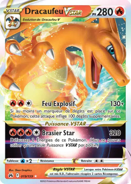 Dracaufeu V star - Zenith suprême - 19/159