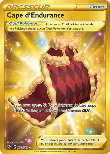Cape d'endurance Gold - Voltage Eclatant - 200/185