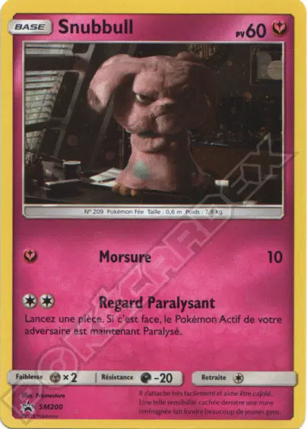 Snubbull - Promo Détective Pikachu  - SM200