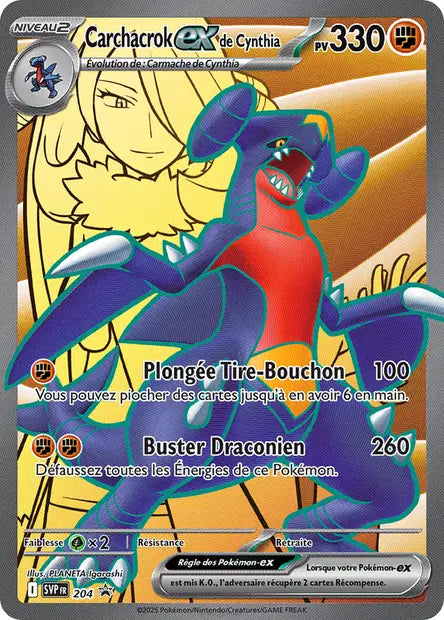 Carchacrok Ex Full art - Promo  - SVP204