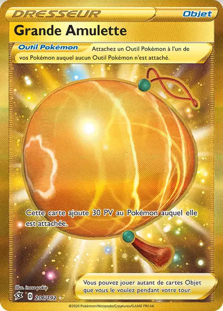 Grande Amulette gold - Clash des rebelles - 206/192