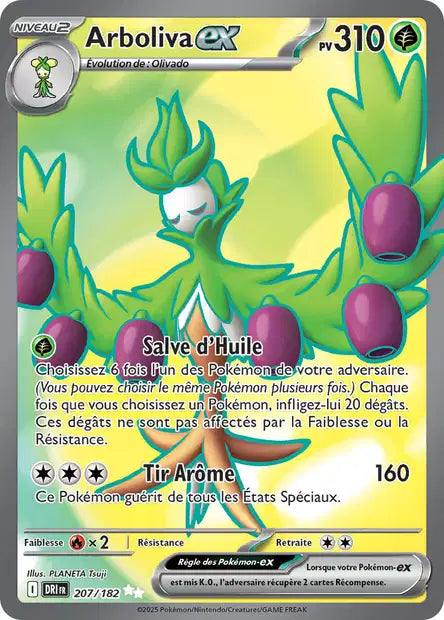 Arboliva Ex Full art - Rivalités Destinées -207/182
