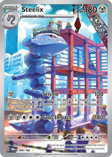 Steelix IR  - Faille Paradoxe - 208/182