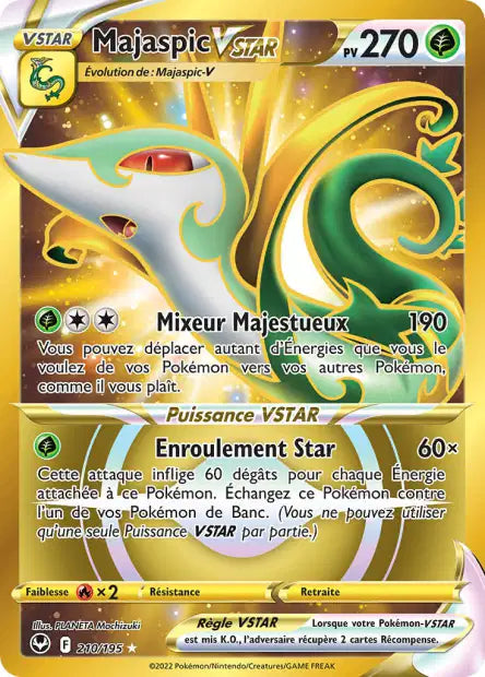 Majaspic V star Gold - Tempête argentée   - 210/195