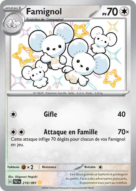 Famignol shiny- Destinées de Paldea - 210/091