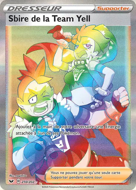Sbire de la Team Yell Rainbow - Epée et Bouclier - 210/202