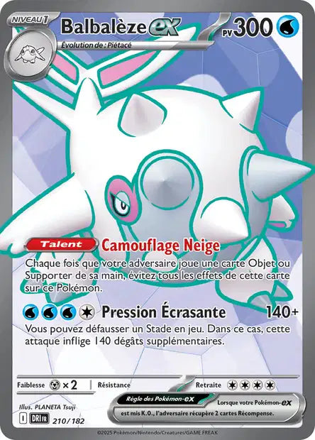 Balbaleze Ex Full art - Rivalités Destinées -210/182