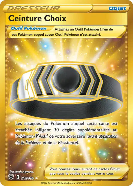 Ceinture Choix Gold - Astres Radieux - 211/189