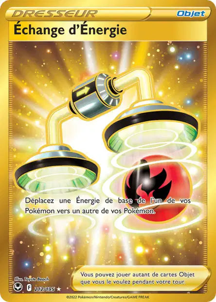 Echange d'énergie Gold - Tempête argentée   - 212/195