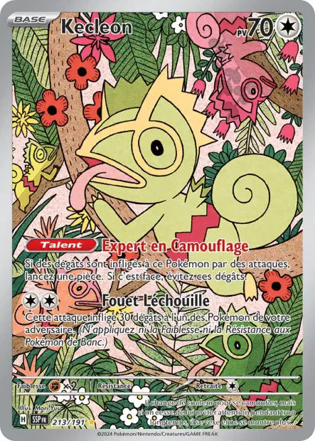 Kecleon IR - Etincelle Deferlante - 213/191