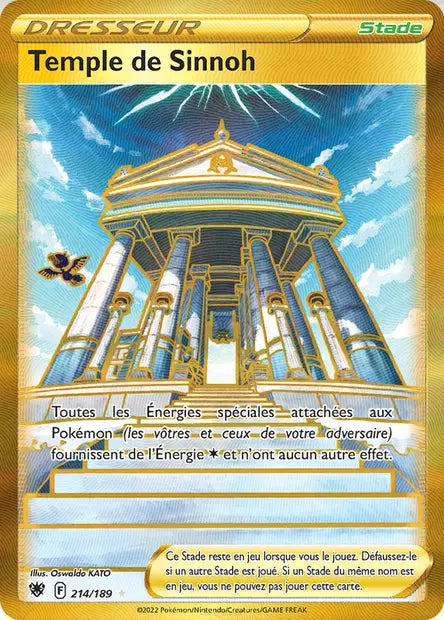 Temple de Sinnoh Gold - Astres Radieux - 214/189