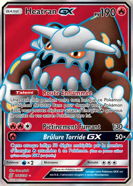 Heatran Gx Full art - Harmonie Des Esprits - 216/236