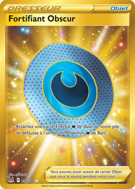 Fortifiant Obscur Gold - Origines perdue - 216/196
