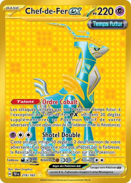 Chef-de-fer Ex Gold - Forces Temporelles - 216/162