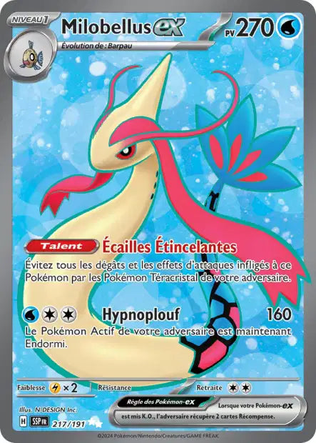 Milobellus Ex Full art - Etincelles Déferlantes - 217/191