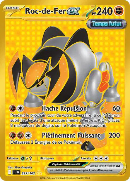 Roc-de-fer Ex Gold - Forces Temporelles - 217/162