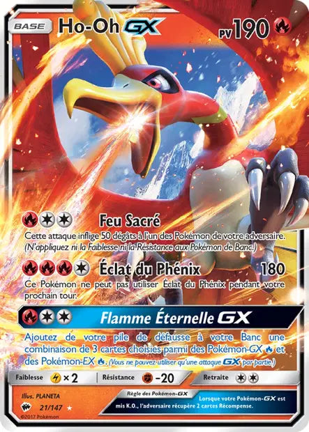 Ho Oh GX - Ombres Ardentes -  21/147