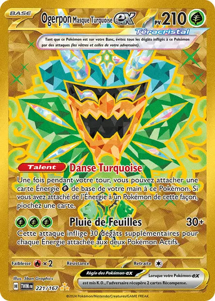 Ogerpon Gold -Mascarade Crépusculaire - 221/167