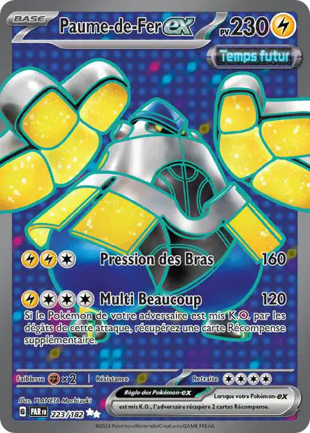 Paume de Fer Ex Full art - Faille Paradoxe - 223/182