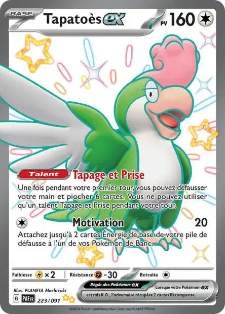Tapatoes Ex Shiny- Destinées de Paldea - 223/091