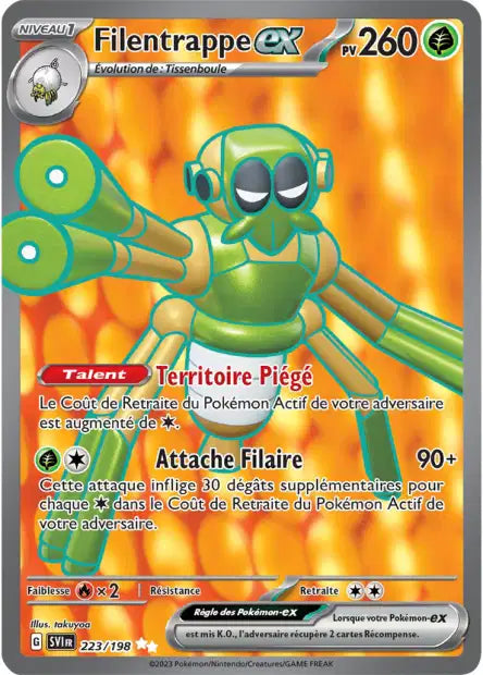 Filentrappe Ex Full art - Écarlate et violet - 223/198
