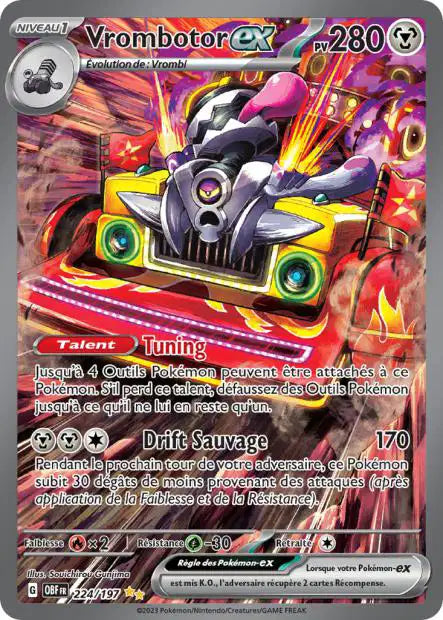 Vrombotor Alternative -Flammes Obsidiennes - 224/197